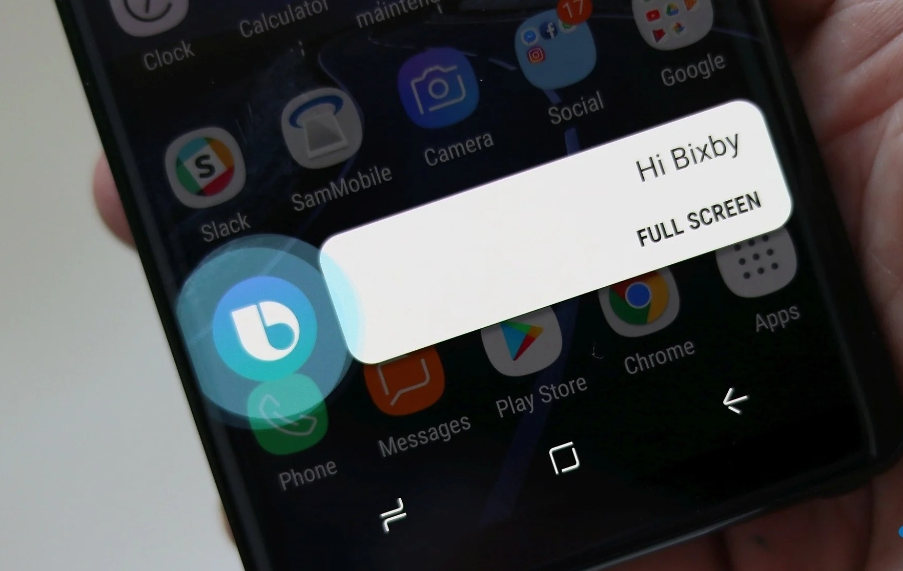 Galaxy S21 co the mo khoa bang giong noi hinh anh