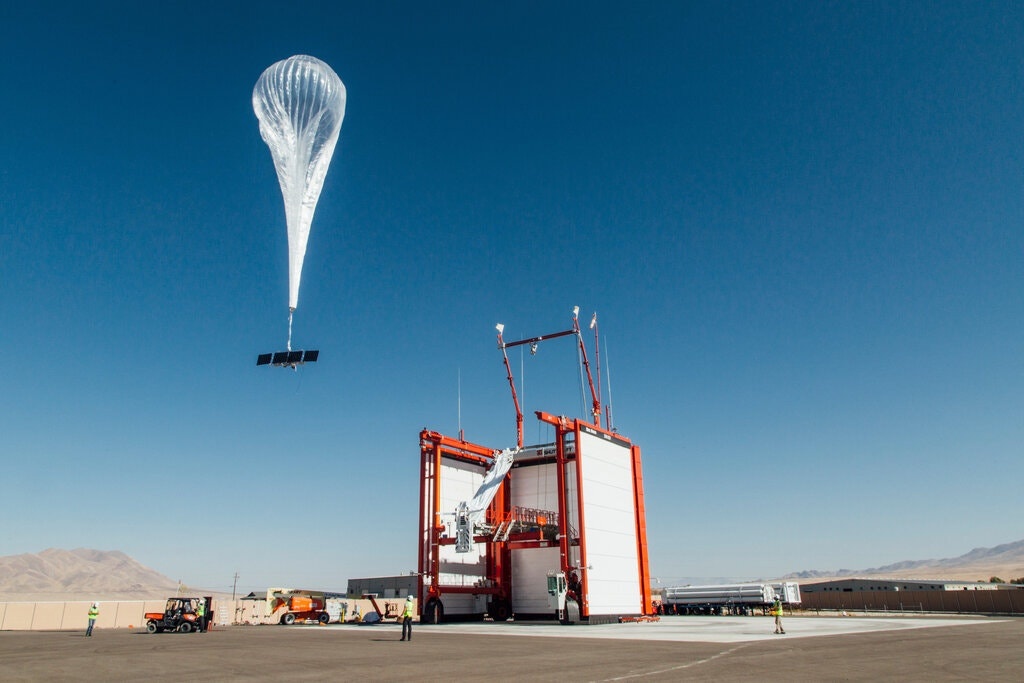 Google khai tu du an Internet bong bay hinh anh