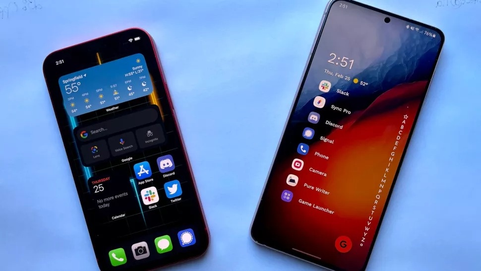 so sanh trai nghiem tren iPhone va dien thoai Android anh 3