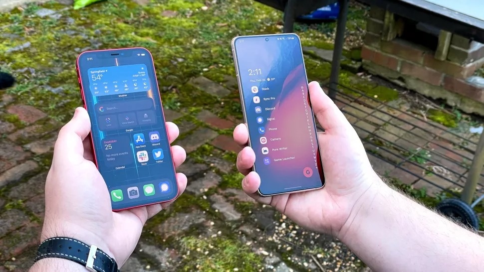 so sanh trai nghiem tren iPhone va dien thoai Android anh 2