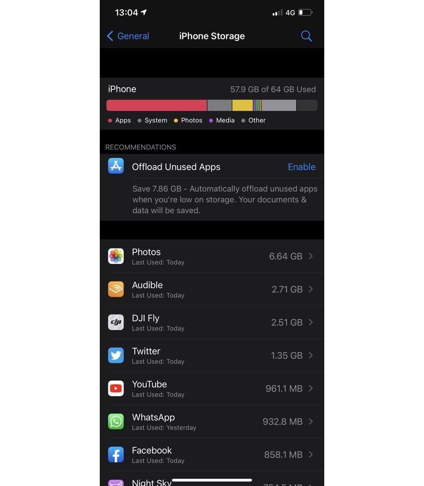 cach giai phong dung luong luu tru iPhone anh 2