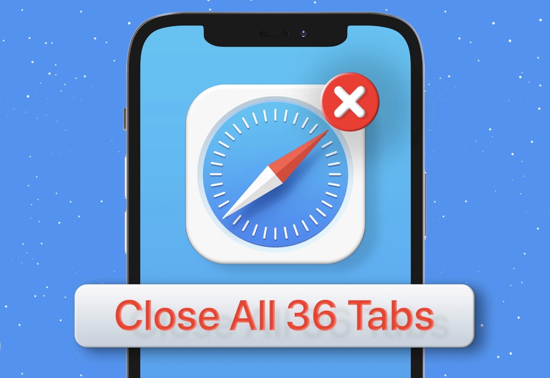 Cach dong nhanh hang tram tab Safari tren iPhone hinh anh