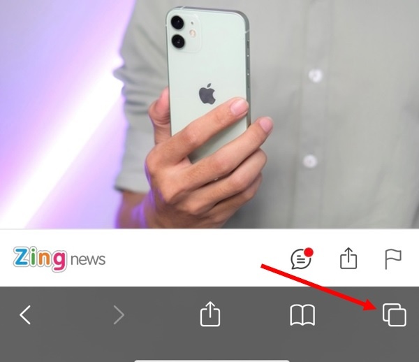 cach dung trinh duyet Safari tren iPhone anh 2