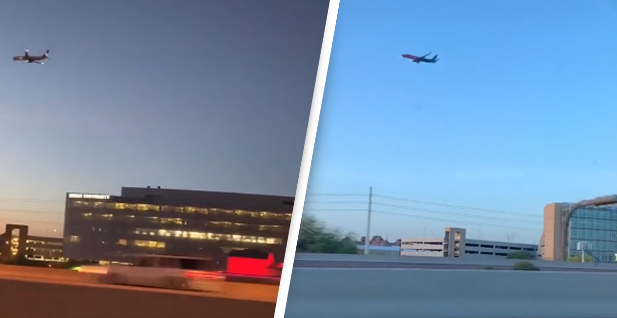 hien tuong may bay dung yen tren bau troi anh 1