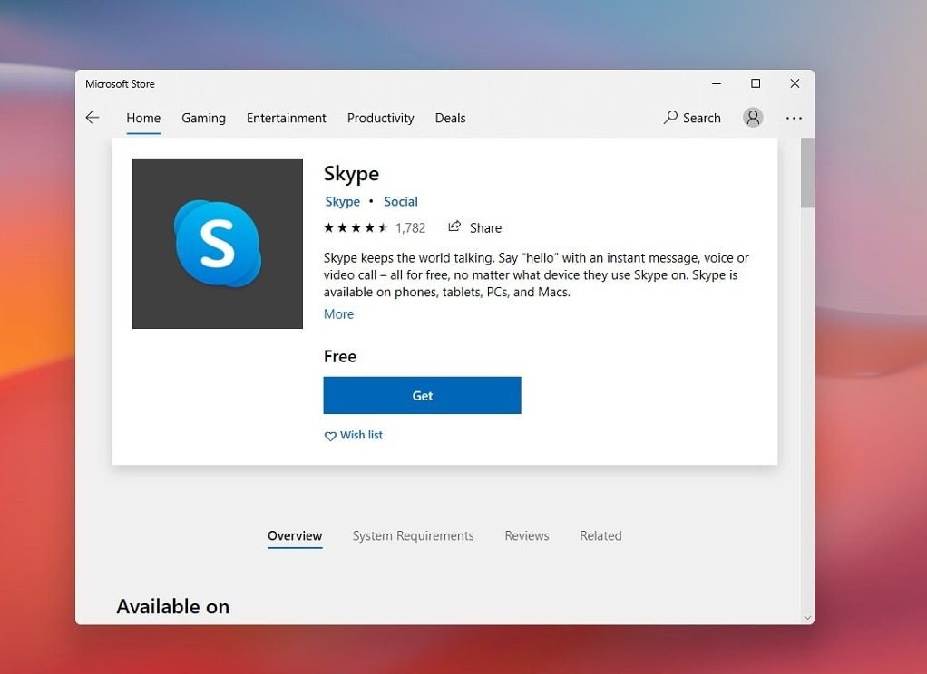 Microsoft Teams thay vi tri Skype trong Windows 11 anh 2