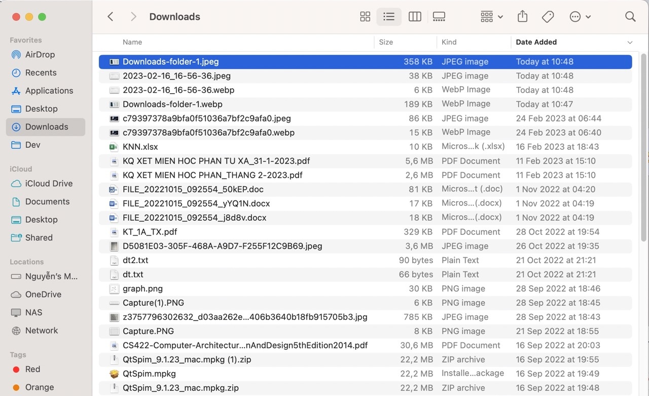 don thu muc Downloads anh 1