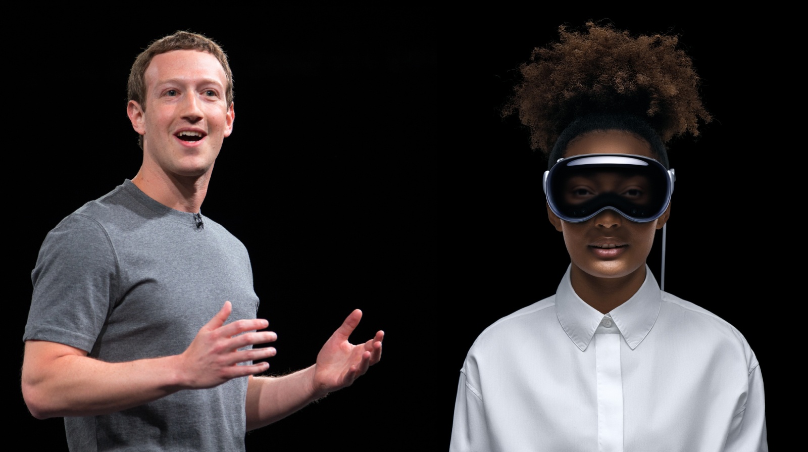 Mark Zuckerberg che Vision Pro anh 1