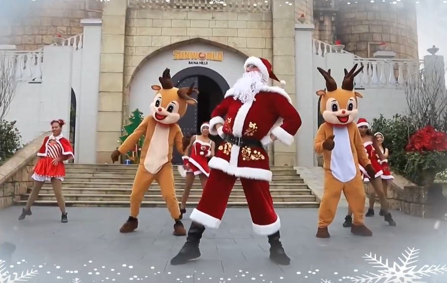 Nhung khoanh khac ruc ro tai le hoi mua dong chau Au tai Ba Na hinh anh