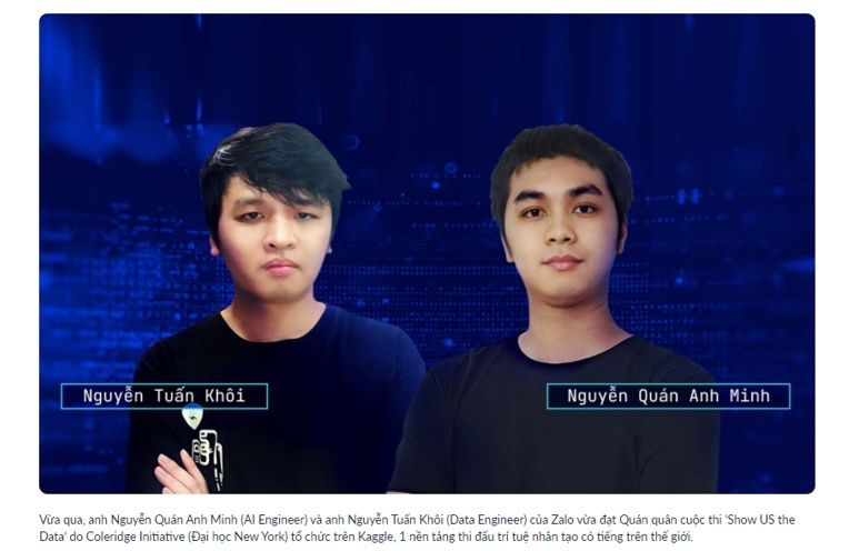 Zalo,  ky su Zalo anh 2