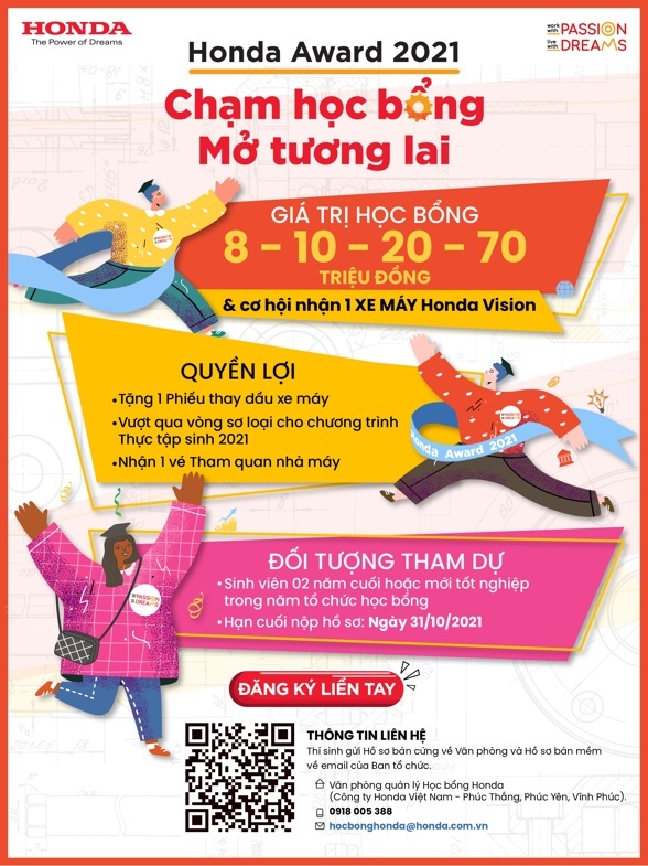 hoc bong Honda,  Honda Award anh 7