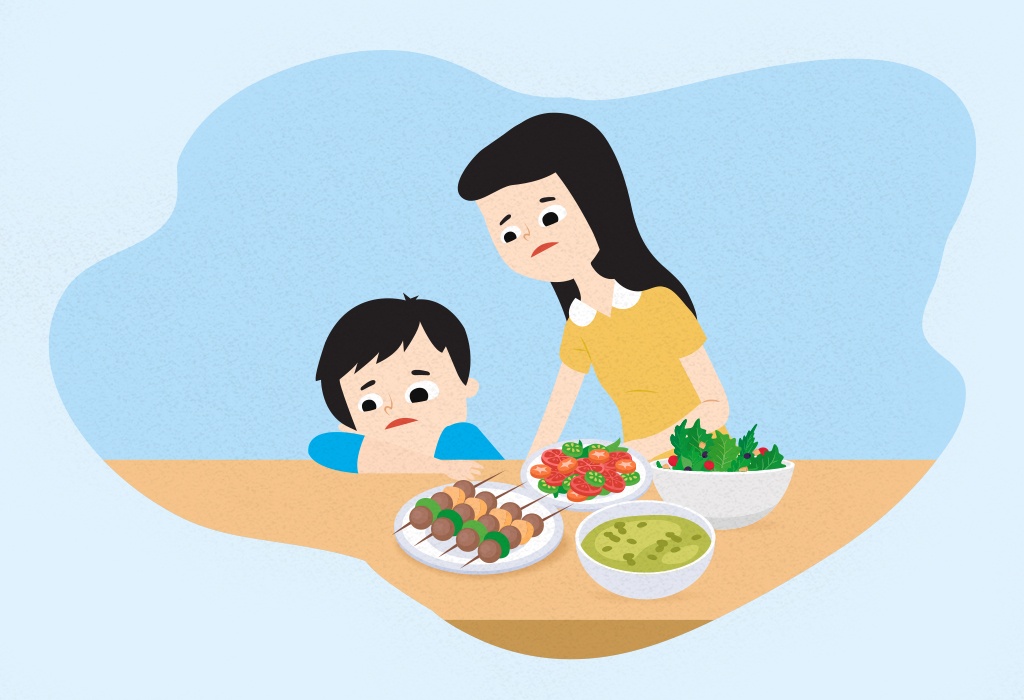 Dau dau voi muon noi lo cham con bieng an mua he hinh anh