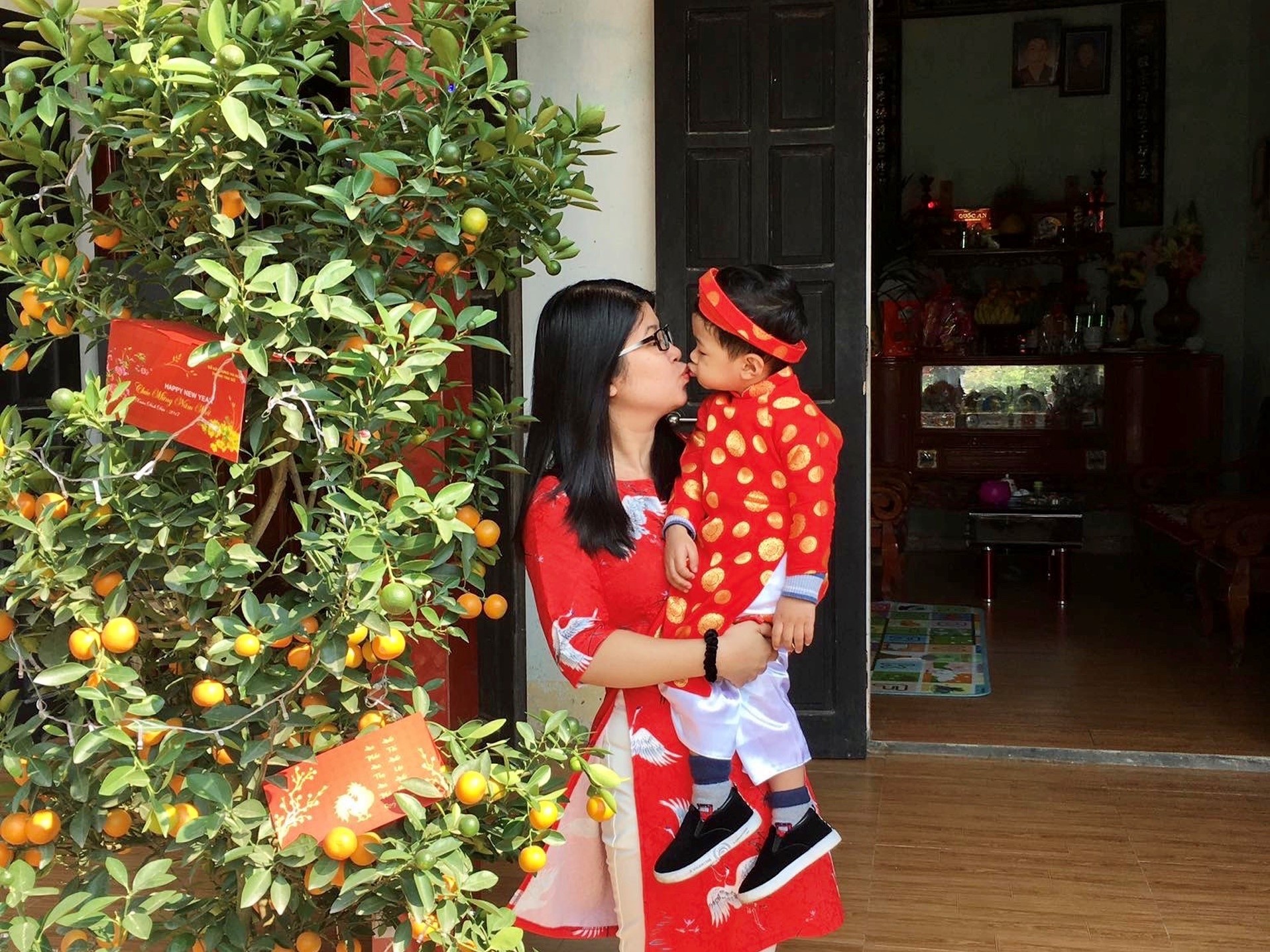 Tet, cung con truong thanh hinh anh