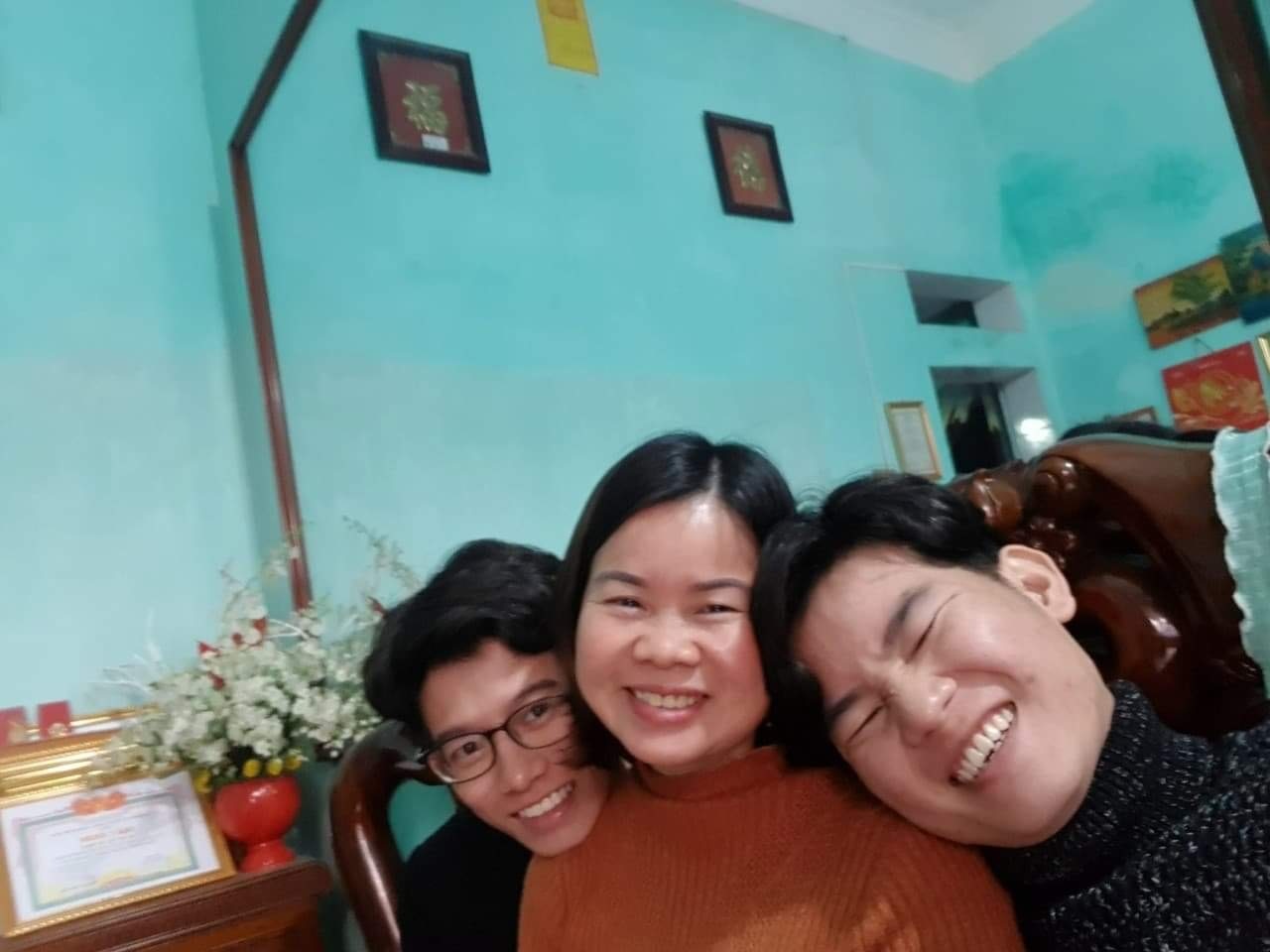 ky uc,  sum vay,  ngay Tet anh 4