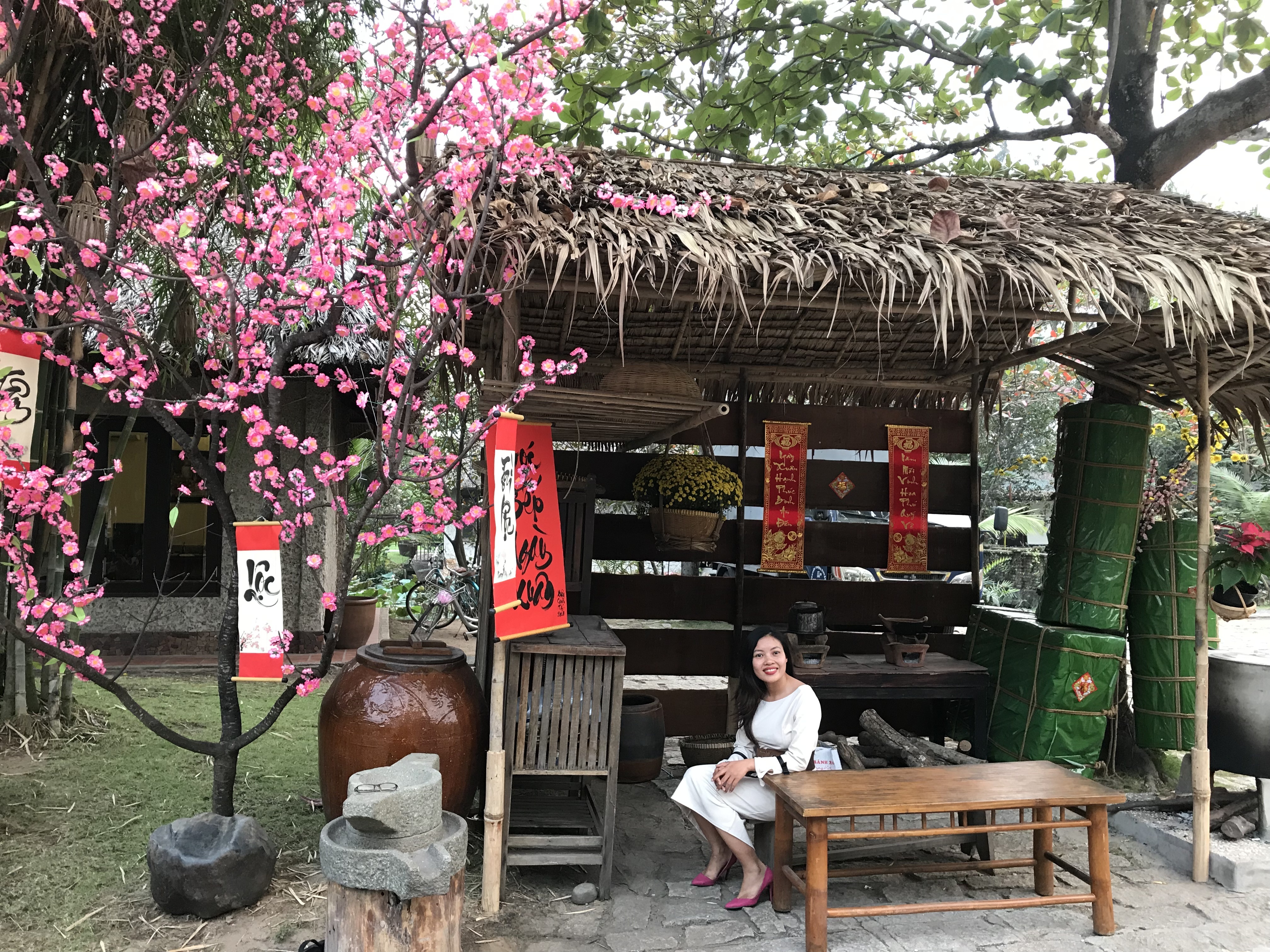 Tet la doan vien, sum vay voi banh chung xanh va tinh than am ap hinh anh