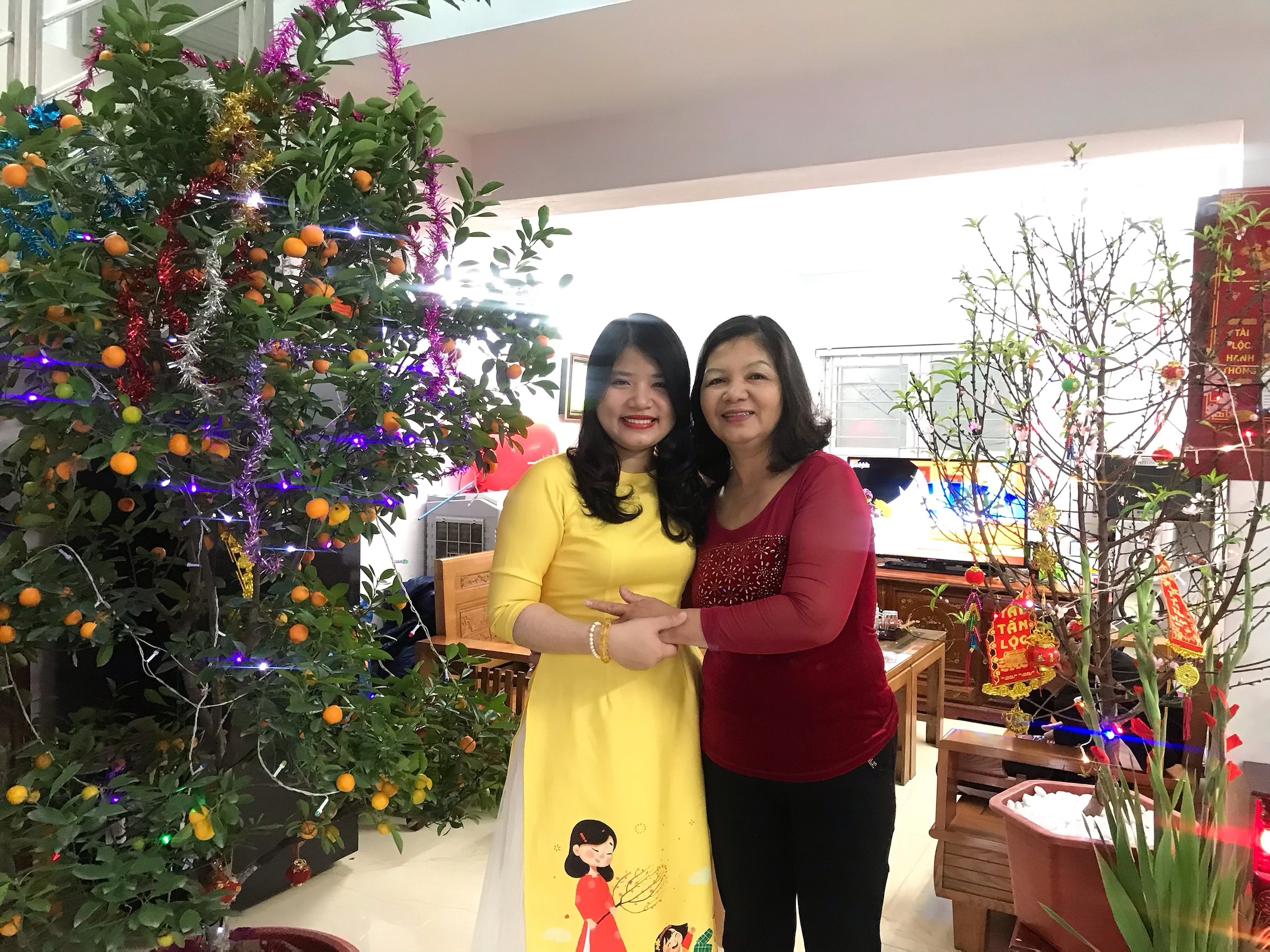 ky uc,  sum vay,  ngay Tet anh 2