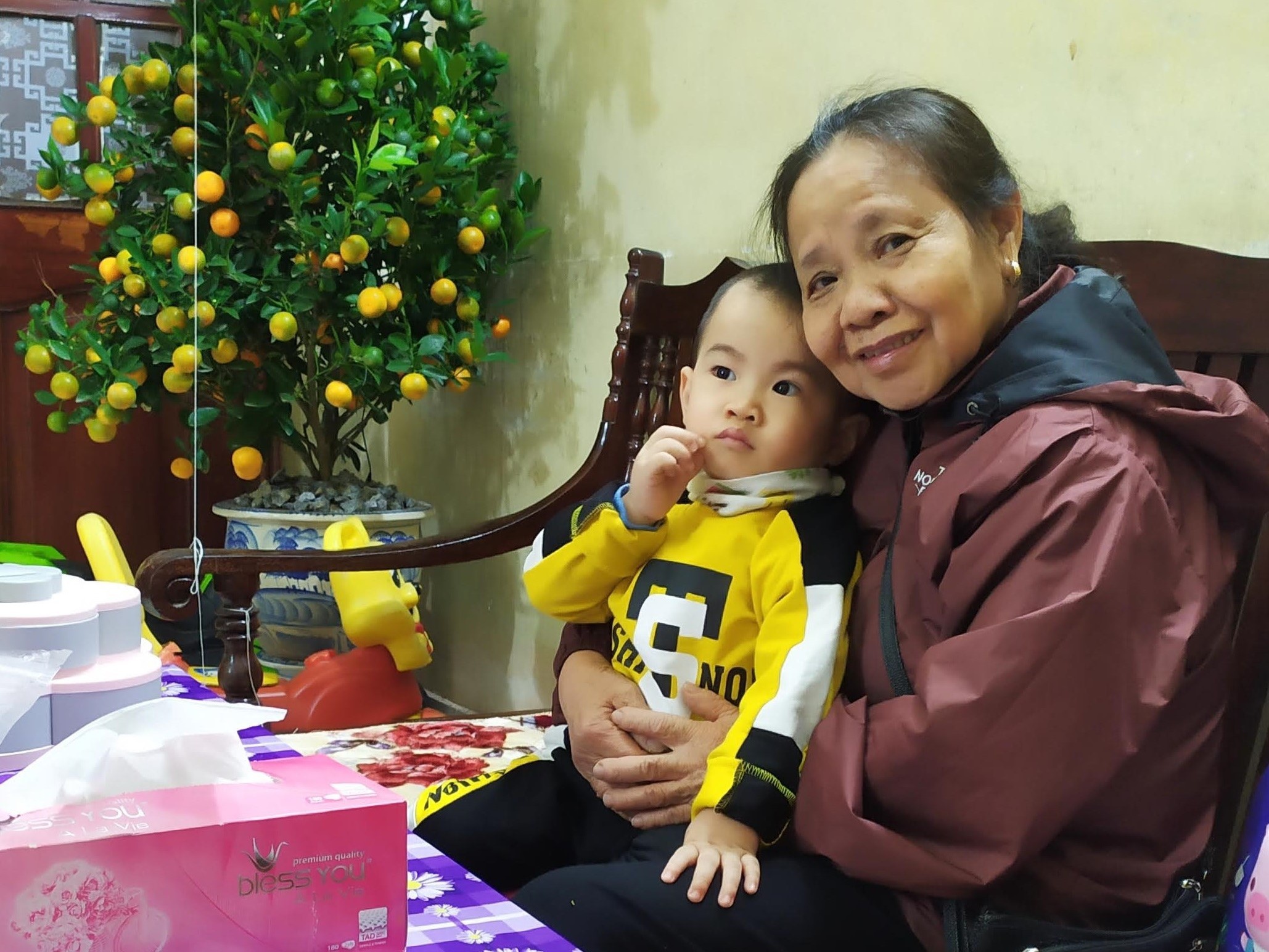 ky uc,  sum vay,  ngay Tet anh 2