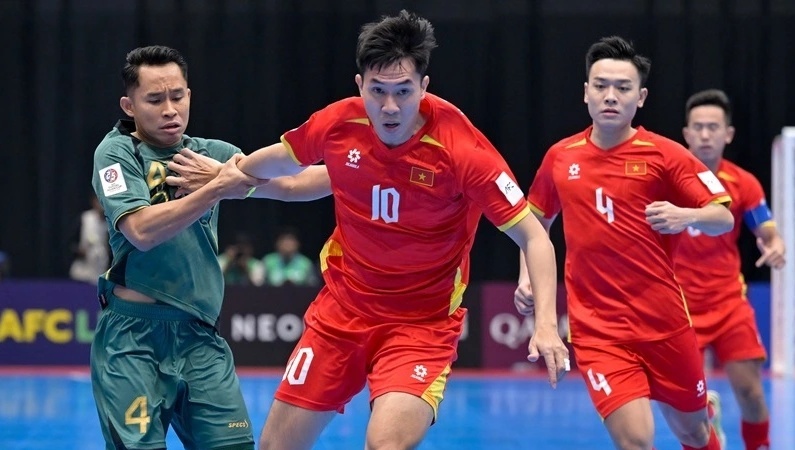 Futsal Viet Nam anh 1