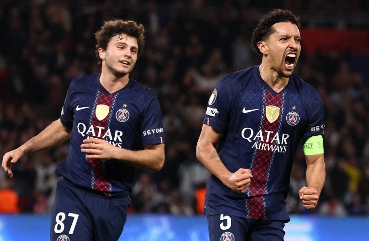 PSG chat vat vao vong 1/8 Champions League hinh anh