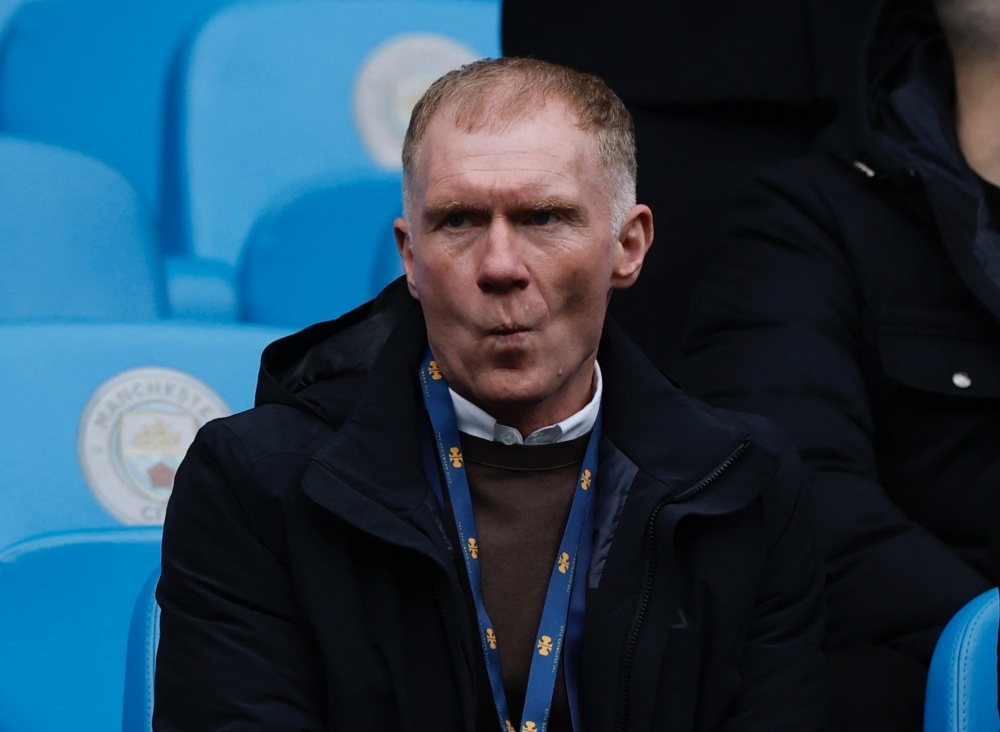 Paul Scholes khong tin tuong Carrick hinh anh