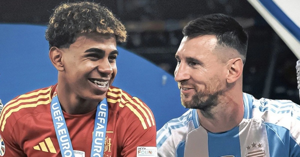 Tran Messi gap Yamal doi dia diem? hinh anh