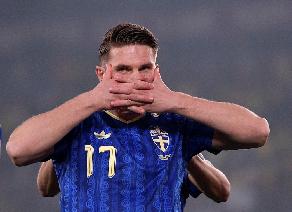 Gyokeres keo Thuy Dien tro lai duong dua World Cup hinh anh