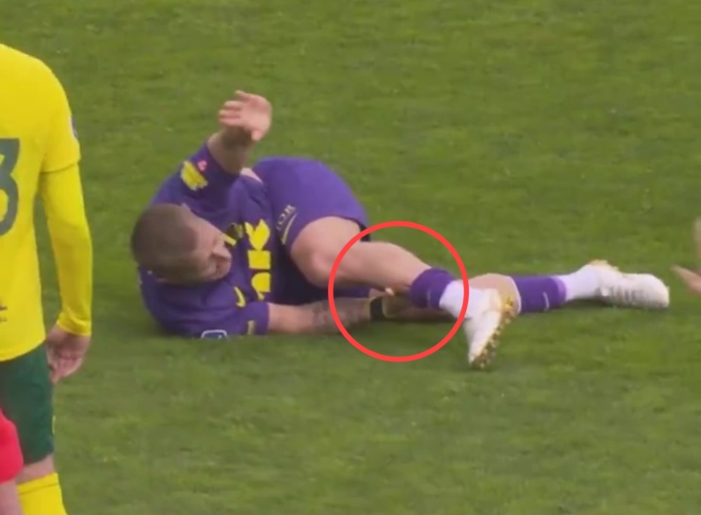 Cuu sao Tottenham dinh chan thuong ghe ron hinh anh