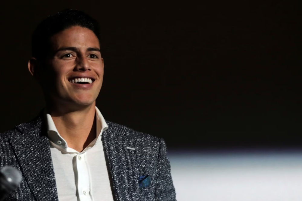 Colombia don tin vui tu James Rodriguez hinh anh