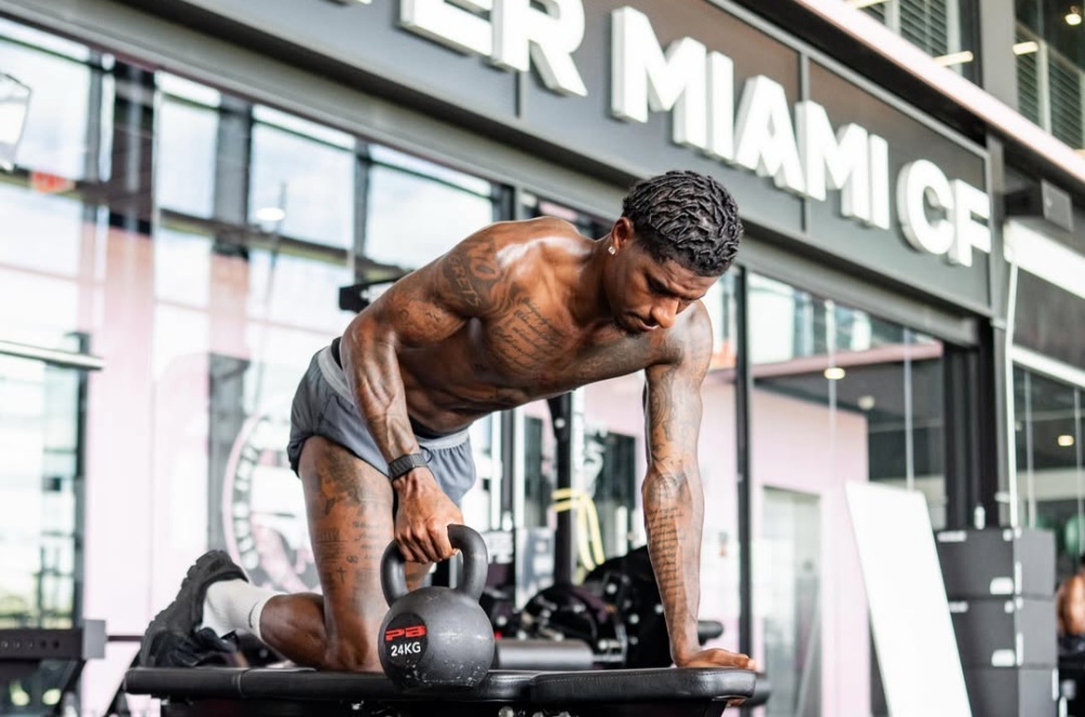 Co bap cua Rashford trong phong tap Inter Miami hinh anh