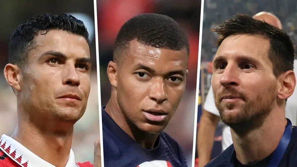 Ronaldo mat hut trong cuoc dua voi Messi, Mbappe hinh anh