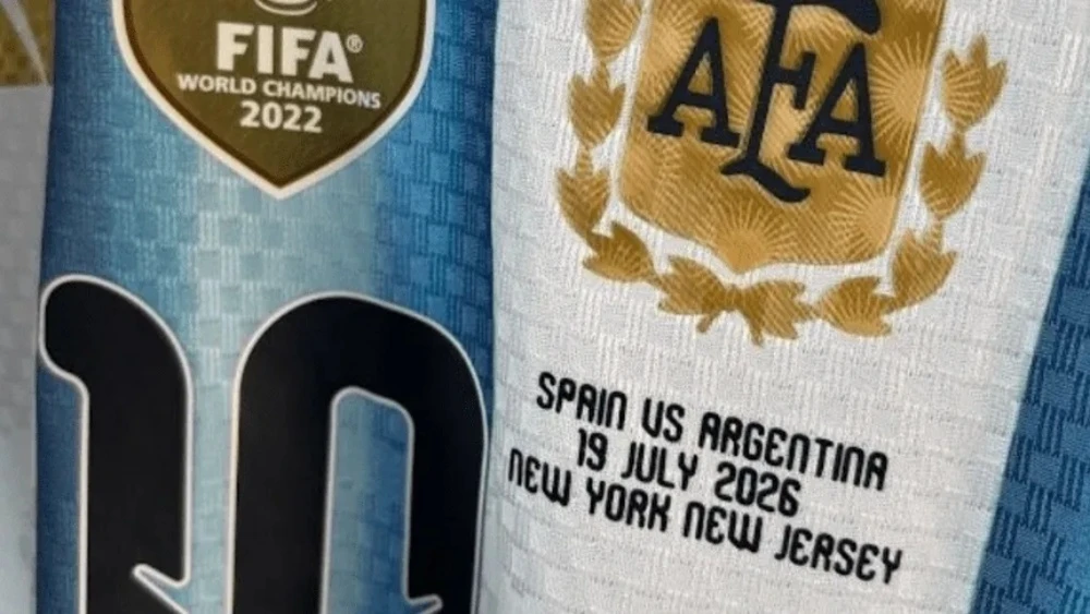 Áo đấu chưa từng có của Messi ở chung kết World Cup