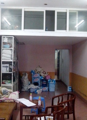 Hiện trường nơi xảy ra vụ việc.