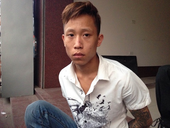 Bat 9x mang ma tuy da trong vu vi pham giao thong hinh anh