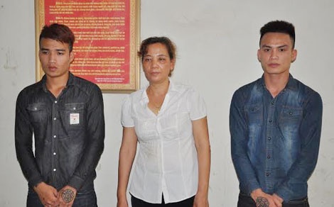 3 người dduwojcj cho có liên quan đến vụ án. Ảnh: CAND.