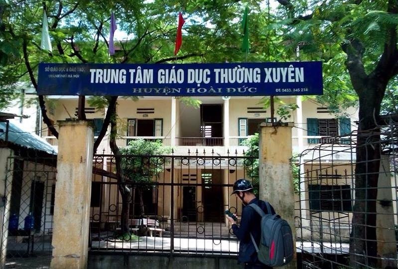 Ngôi trường nơi xảy ra vụ án đau lòng. Ảnh: Hoàng Lam.