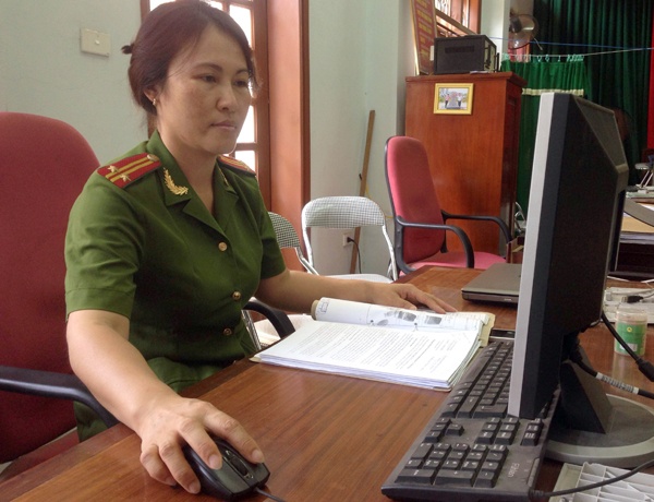 Nu truong cong an phuong duy nhat o Ha Noi hinh anh