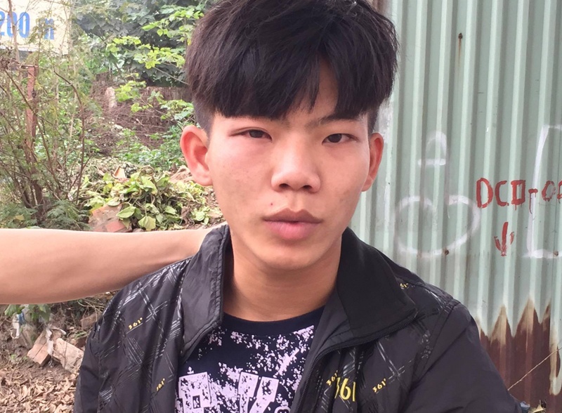 Canh sat bat ten trom sau 200 km bo tron hinh anh