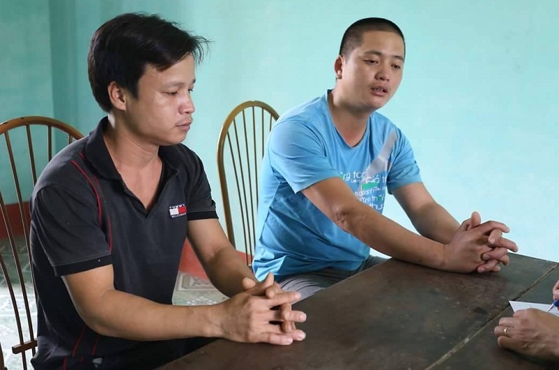 Tam giu 2 nguoi lien quan vu danh chet nghi can trom cho hinh anh