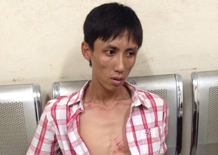 8X mang ma tuy lao xe SH vao canh sat co dong hinh anh