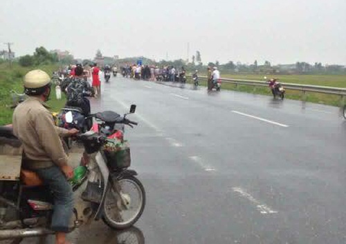 cô gái đi SH bị chém ở Thái Bình ảnh 1 co gai di SH bi chem o Thai Binh anh 1