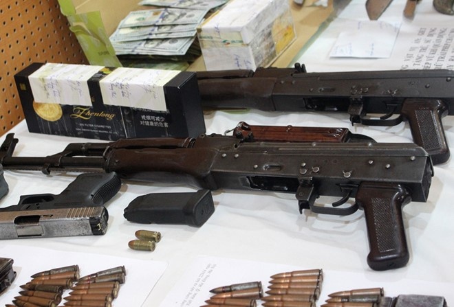 nổ súng ở Nguyễn Thị Định ảnh 2 no sung o Nguyen Thi Dinh anh 2