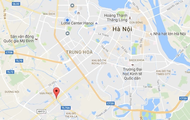 cháy ôtô ở cầu Trắng Hà Nội ảnh 2 chay oto o cau Trang Ha Noi anh 2