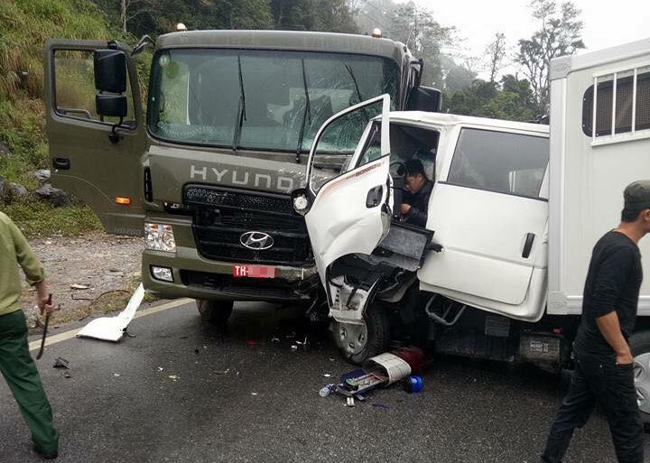 Xe cho pham nhan gap nan, mot nguoi tu vong hinh anh