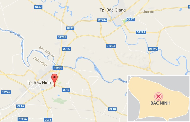 3 ôtô quay đầu cao tốc Bắc Giang ảnh 1 3 oto quay dau cao toc Bac Giang anh 1