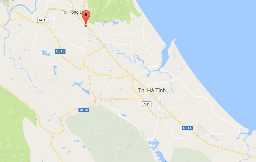 CSGT du bam xe container o Ha Tinh anh 4