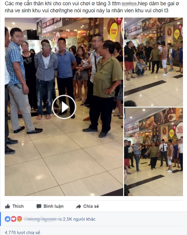 Quay roi thieu nu trong sieu thi anh 1