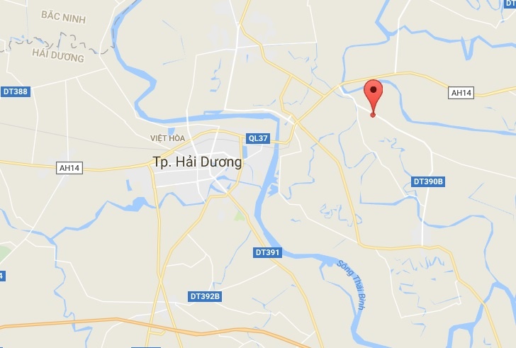Dot xe o Hai Duong nghi bat coc tre em anh 2