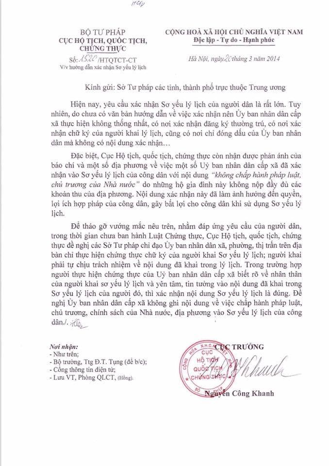 Xác nhận sơ yếu lý lịch ở Hải Dương ảnh 3 Xac nhan so yeu ly lich o Hai Duong anh 3