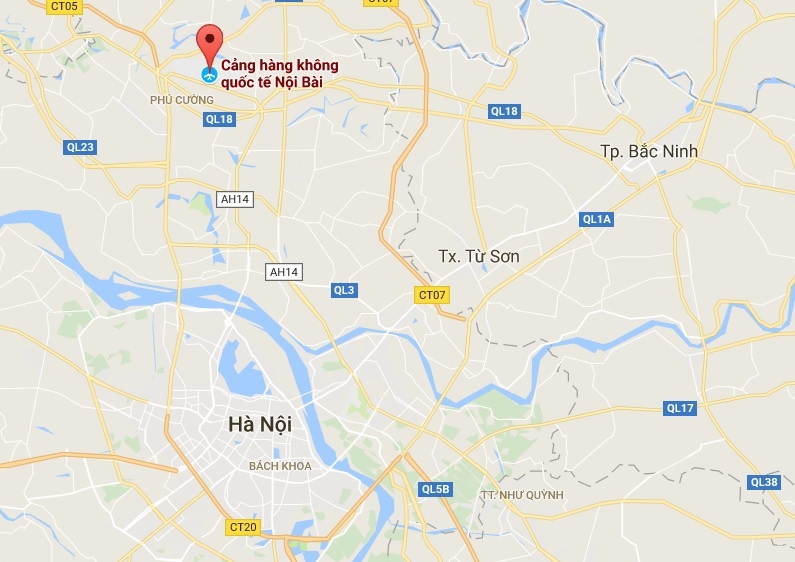 Xe đầu kéo tông chết người ở Nội Bài ảnh 1 Xe dau keo tong chet nguoi o Noi Bai anh 1