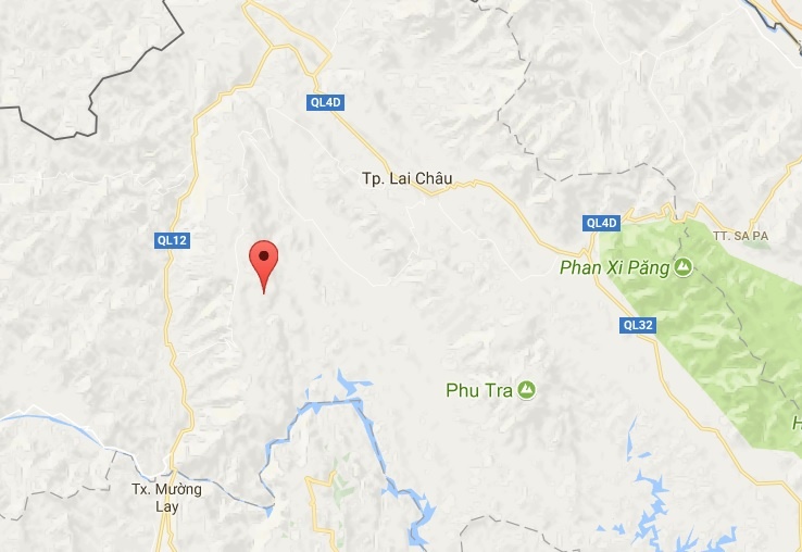 Tu y chan duong thu tien o Lai Chau anh 2