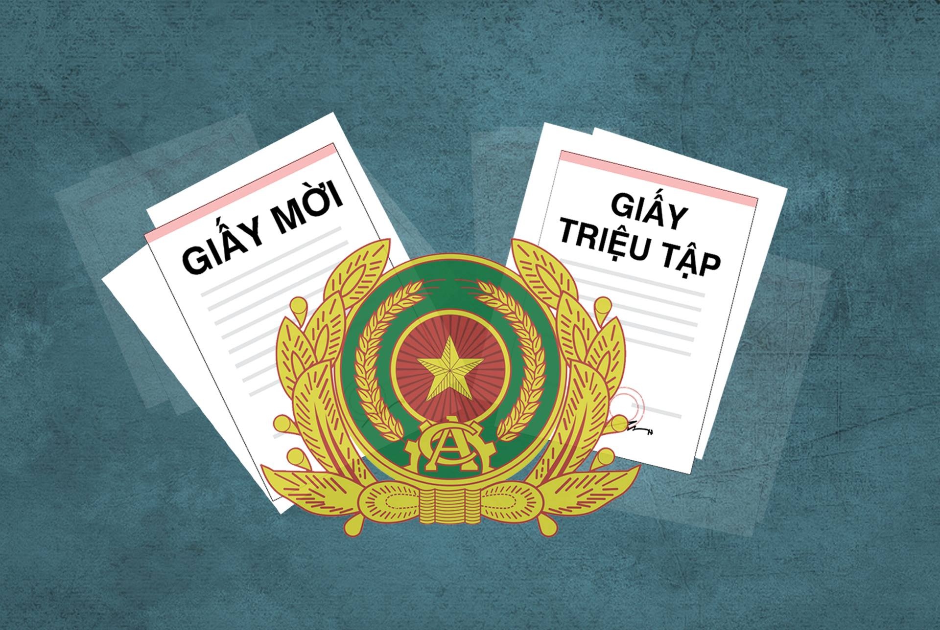 Giay moi cua cong an khac giay trieu tap the nao? hinh anh